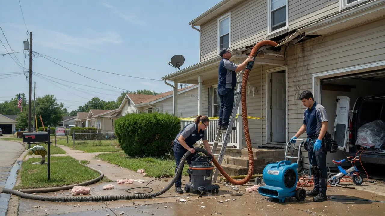 Water Damage Restoration in Webster, PA near me